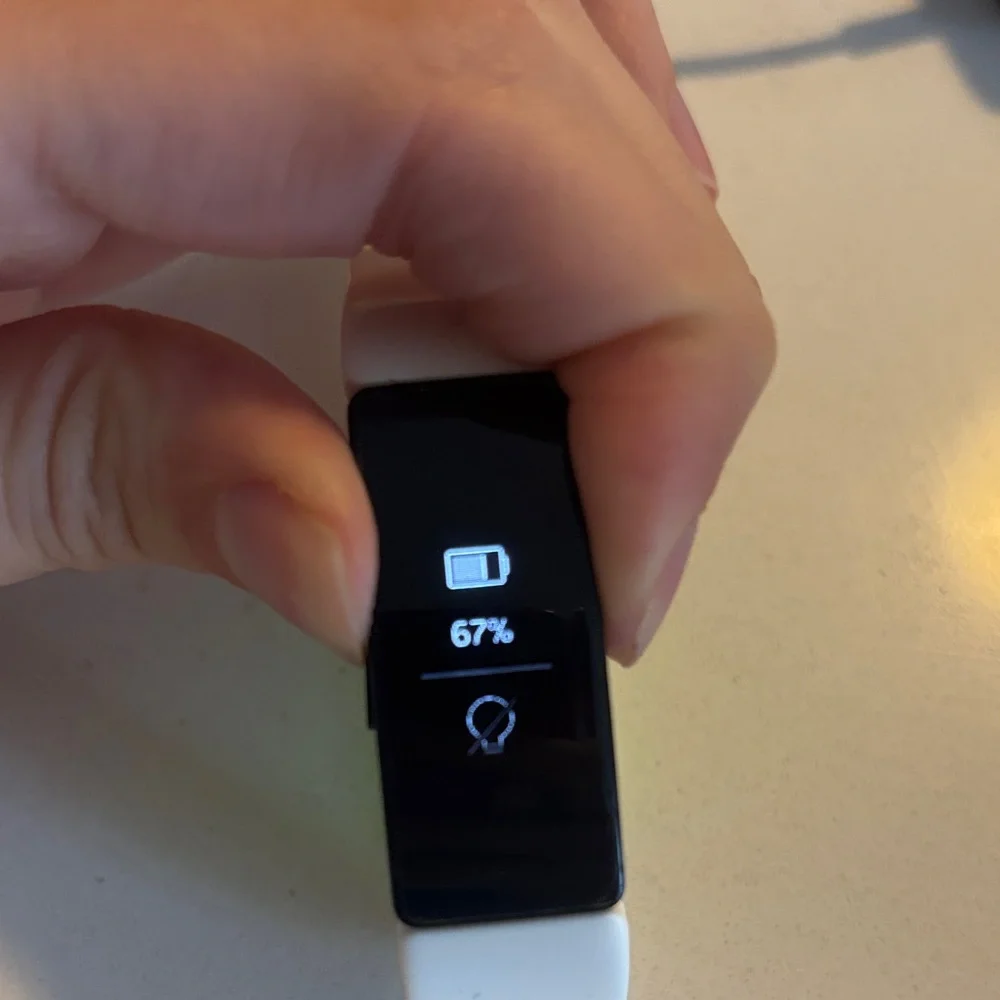 Fitbit Fitness Tracker with Charger